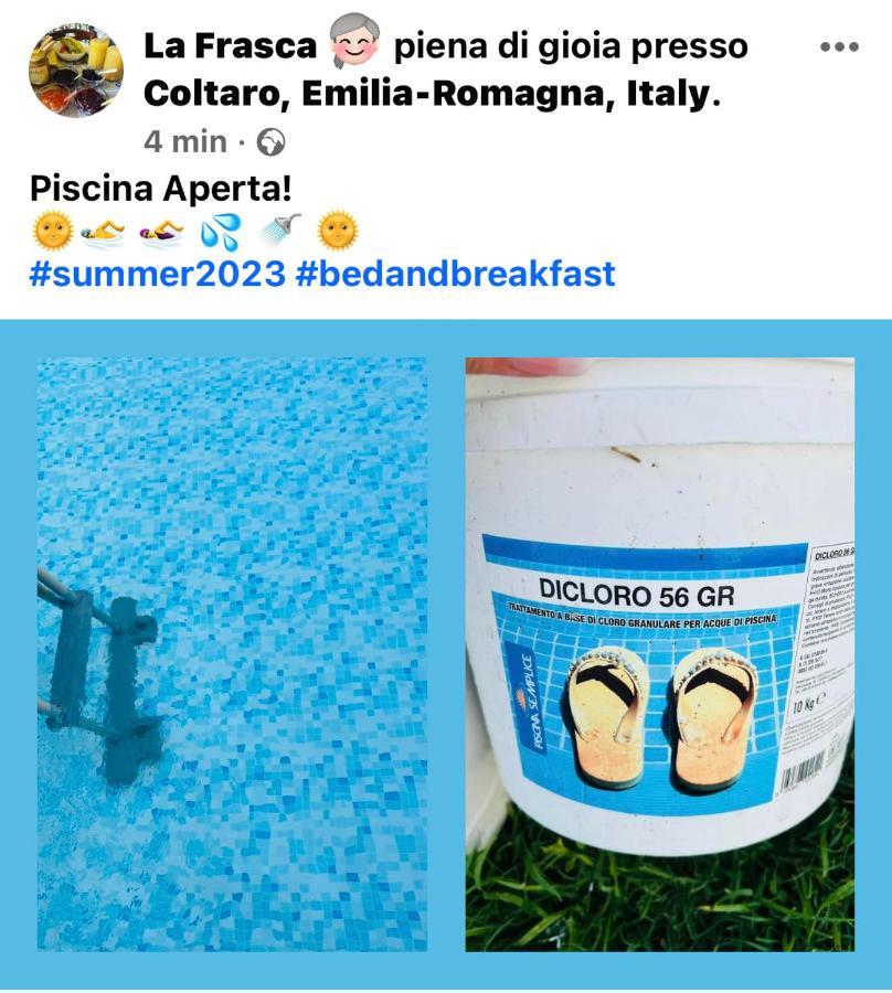 La Frasca Bed & Breakfast Coltaro Екстериор снимка